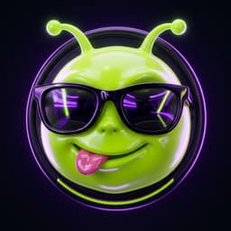 3D mascot brand badge